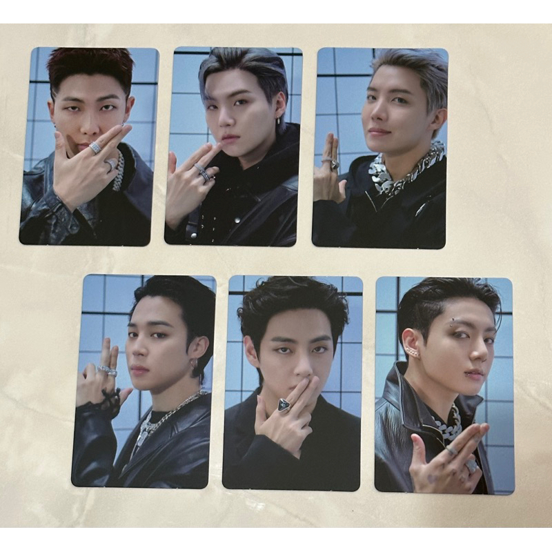 OFFICIAL PHOTOCARD BTS PROOF STANDAR