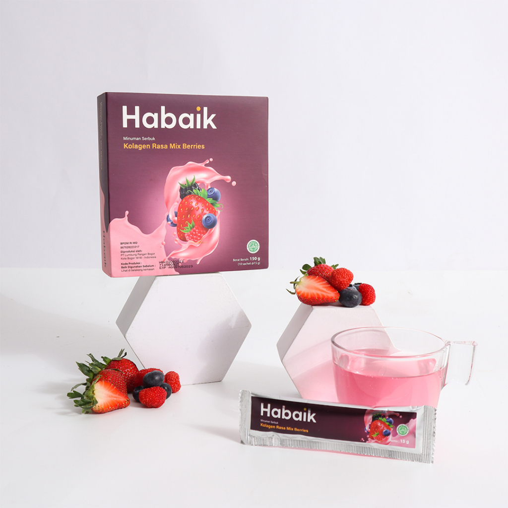

Minuman Kolagen Habaik Collagen Drink Suplemen Kecantikan Tubuh