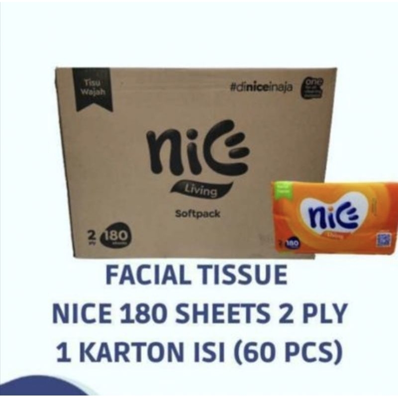 TISU NICE 180 SHEET 1 KARTON 60 PCS