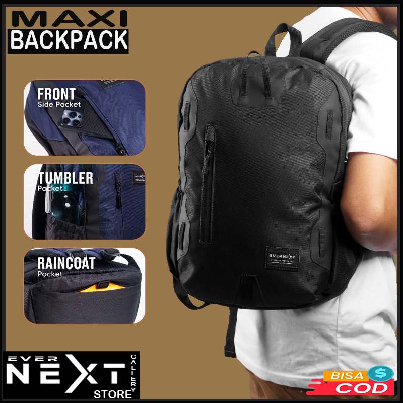 Tas ransel laptop 13 14 15 inch tas punggung sekolah anak SD SMP SMA unisex pria wanita berkualitas backpack kuliah kerja outdoor tas ransel adventure petualang alam backpack travel casual cowok tas ransel jalan jalan mudik pulkam kode BPMAX46