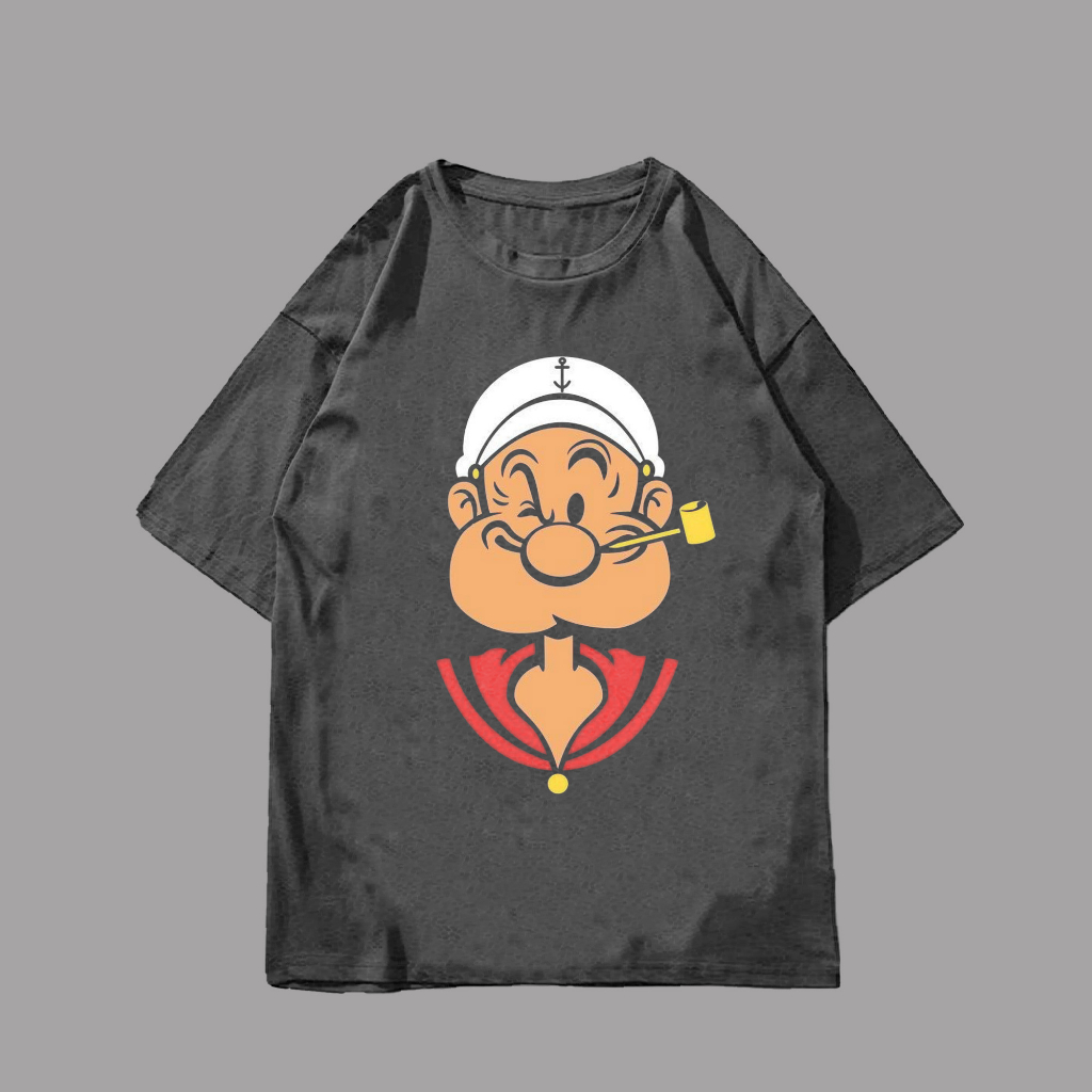 kaos oversize Popeye Style Vintage Tee