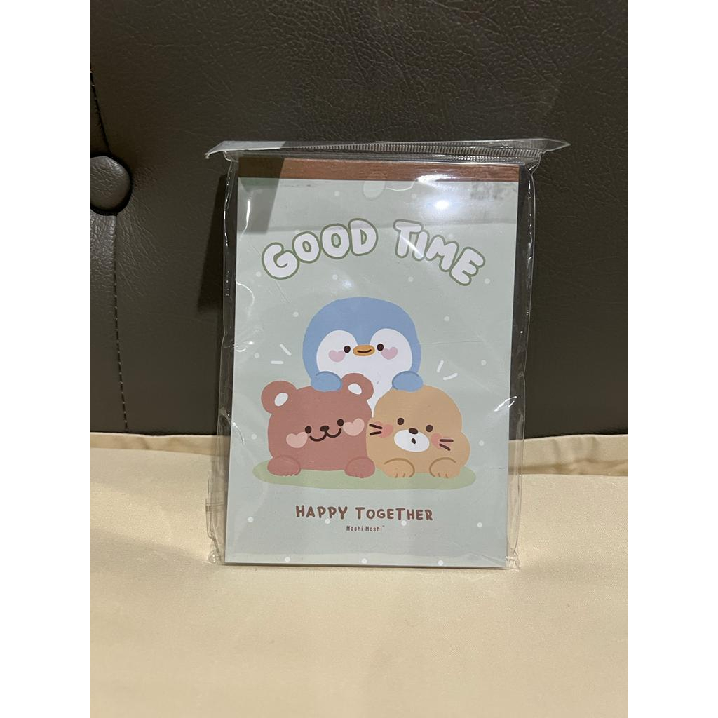 

Moshi Moshi Memo Pad - Good Time