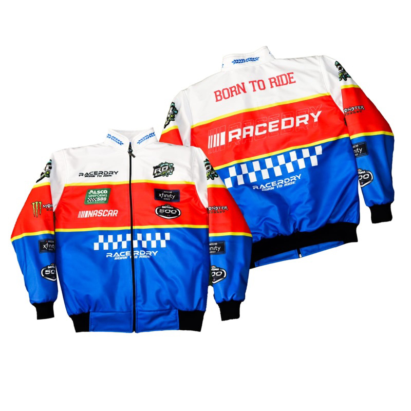 Jaket Motor Touring Nascar Vintage Racerdry Series Full Printing