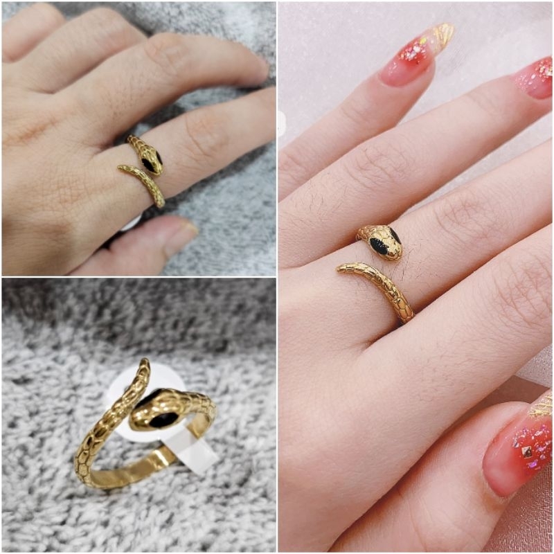 Cincin Titanium Asli Premium Quality Anti karat anti alergi Stainless steel ori Ct016