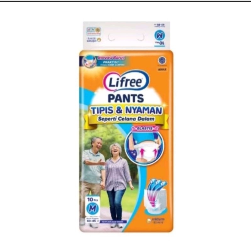 lifree pants tipis dan nyaman m10 l8 xl6
