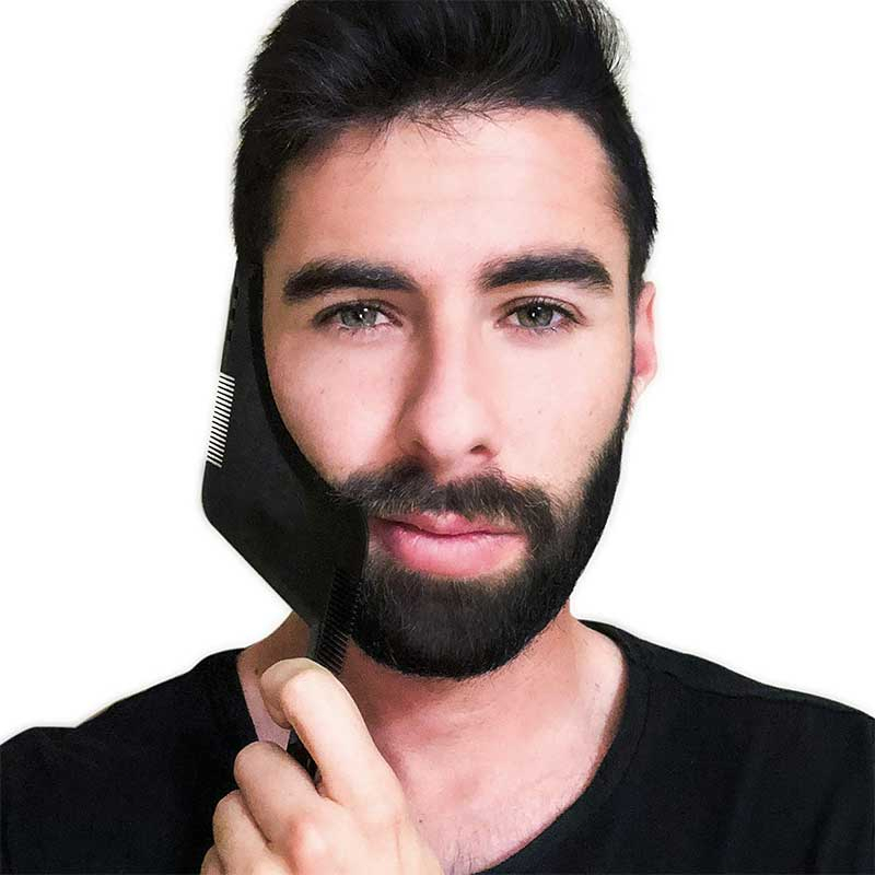Beard Shaper Comb Sisir Jenggot Brewok Bewok Jambang Kumis