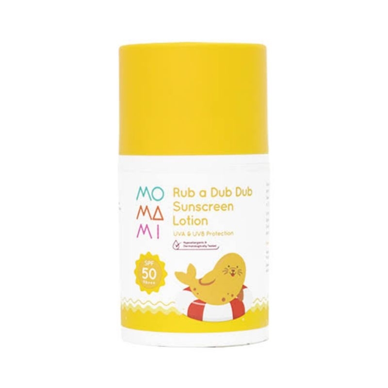Momami Rub A Dub Dub Sunscreen Lotion 50ml / Lotion Bayi / Sunscreen