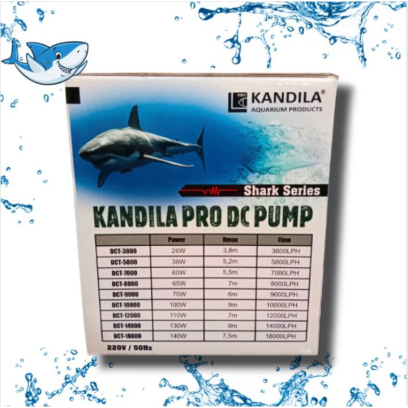 Pompa Kolam Air Mancur Hidroponik KANDILA PRO DCT 10000