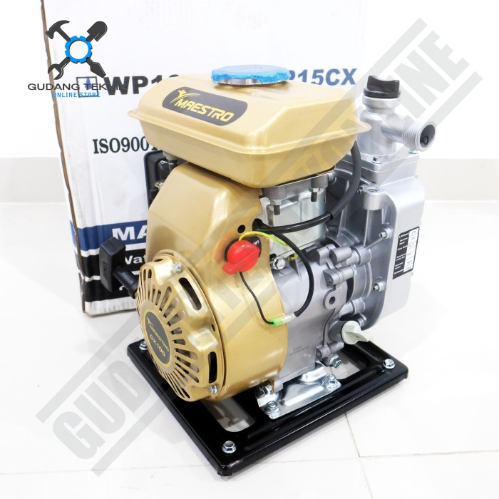 (MAESTRO) Water Pump 1&quot; 1.5&quot; WP10CX WP15CX MAESTRO / Mesin Waterpump Alkon Pompa Air Irigasi Sawah 1 1,5 Inch WP 10 15 CX MAESTRO