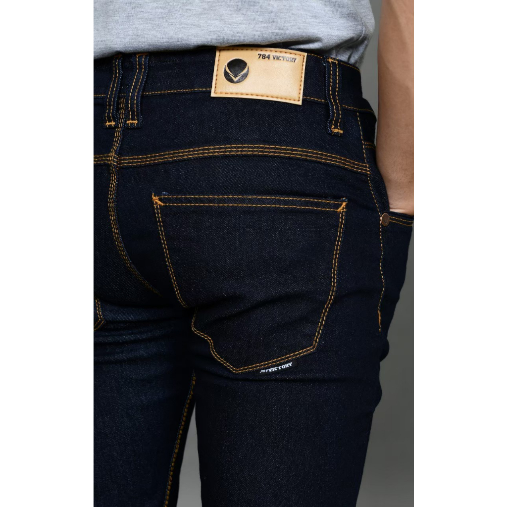 FEROCIOUS.CO Celana Jeans Ripped Panjang Skinny Semi Slimfit (FREE STICKER - GELANG)