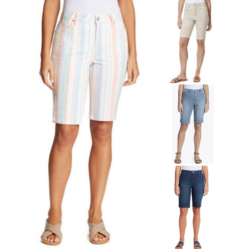 Celana pendek wanita / GLORIA VANDERBILT women bermuda short jeans