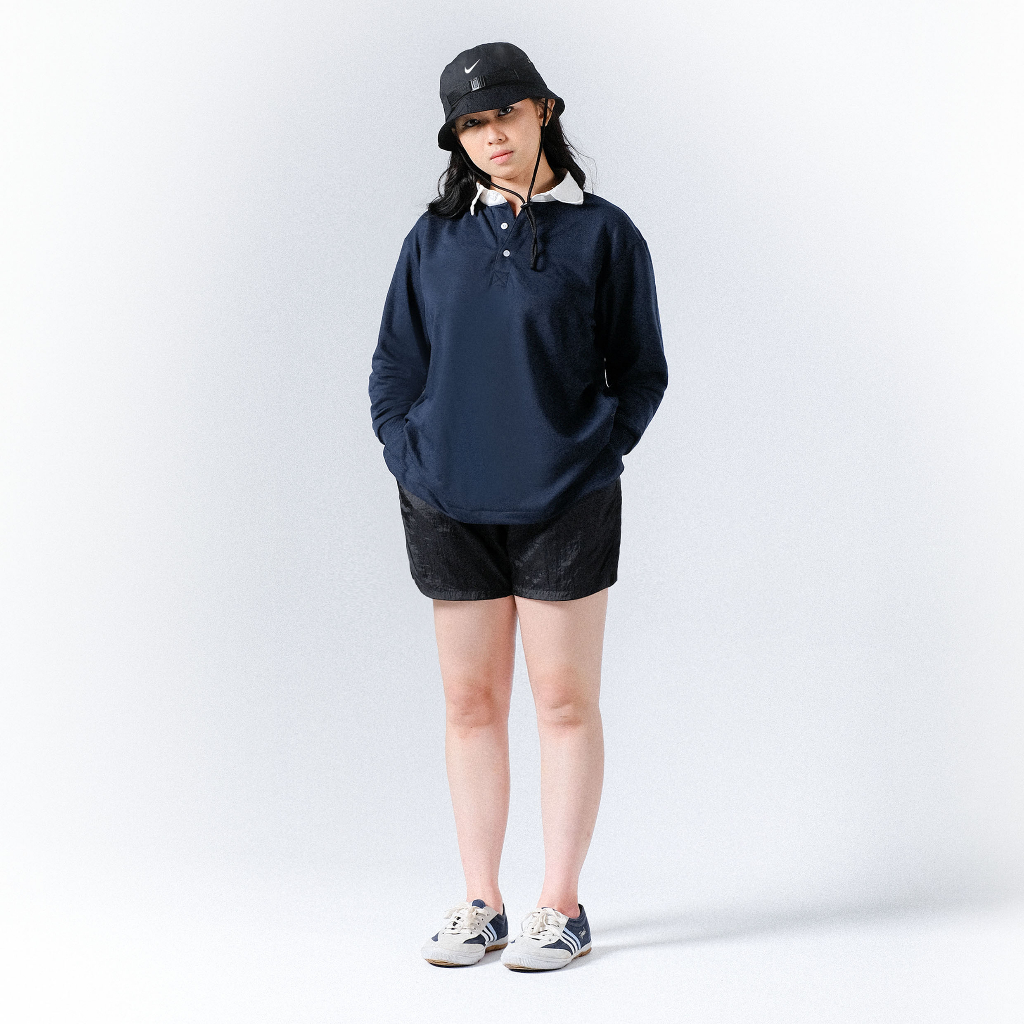Orca Rugby Polo Shirt Navy