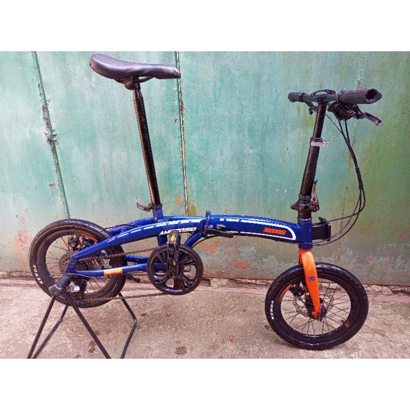 sepeda lipat maximo ambrosio ukuran 16