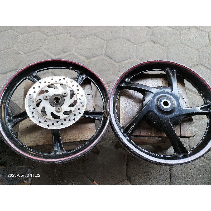 velg mio j soul gt depan belakang