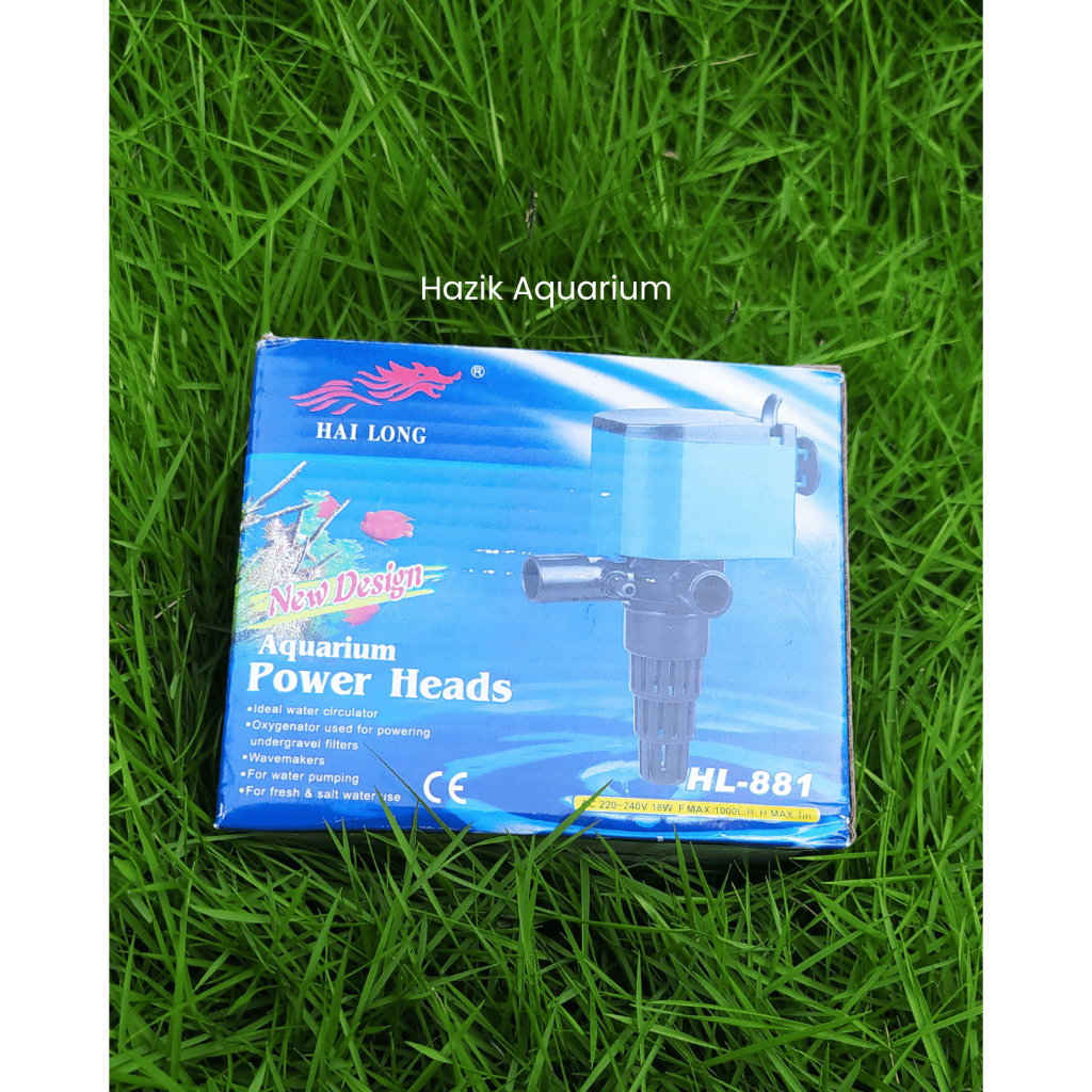 HAI LONG HL 881 Pompa Celup Power Heads aquarium aquascape