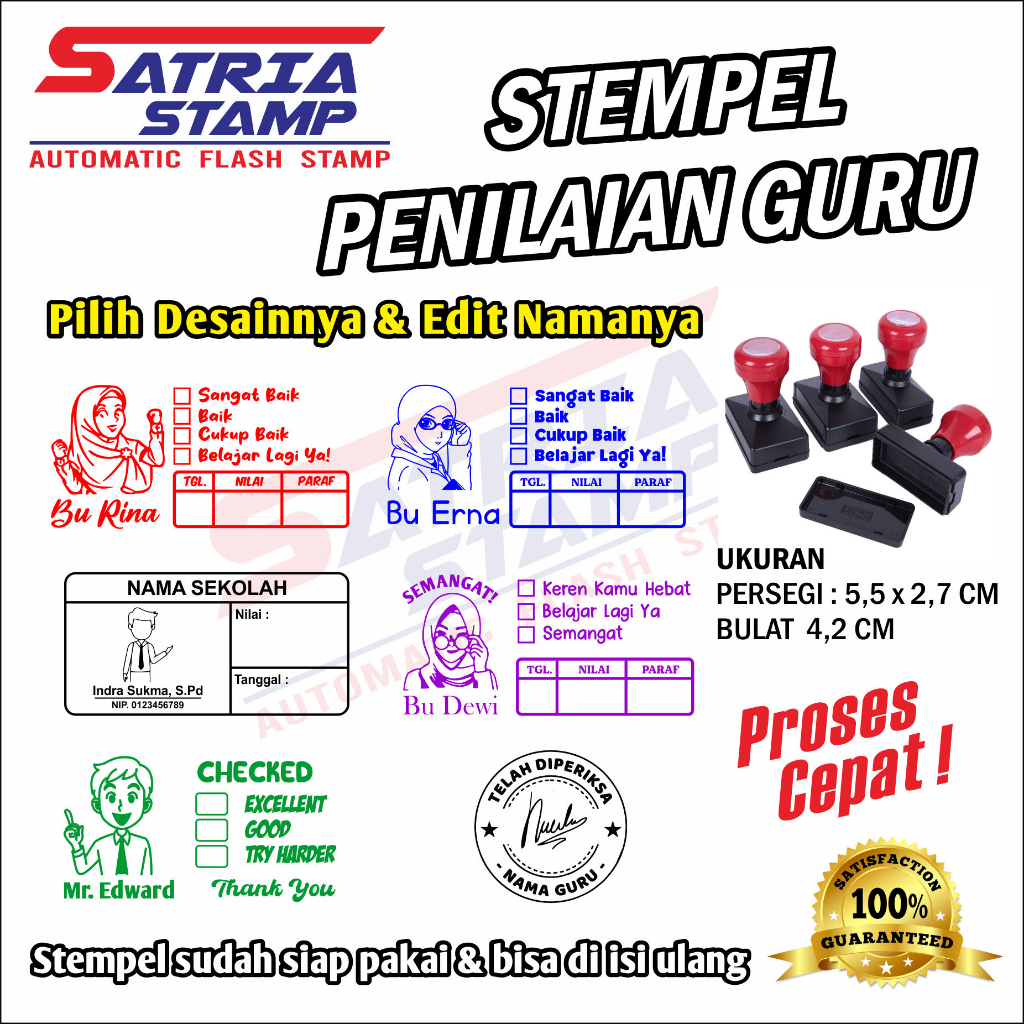 

Stempel nilai guru/koreksi/checked tugas