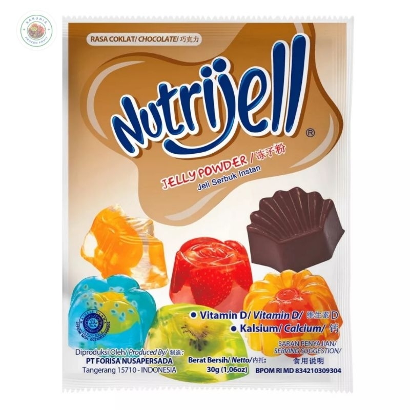 

NUTRIJELL FORISA / RASA COKELAT 30 G