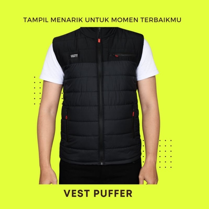 ROMPI MOTOR PARASUT / PUFFER VEST / ROMPI ANTI ANGIN