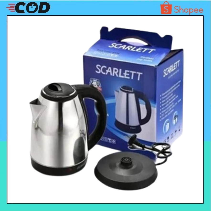 SCARLETT Teko Pemanas Air Otomatis 2L / Teko Listrik Otomatis