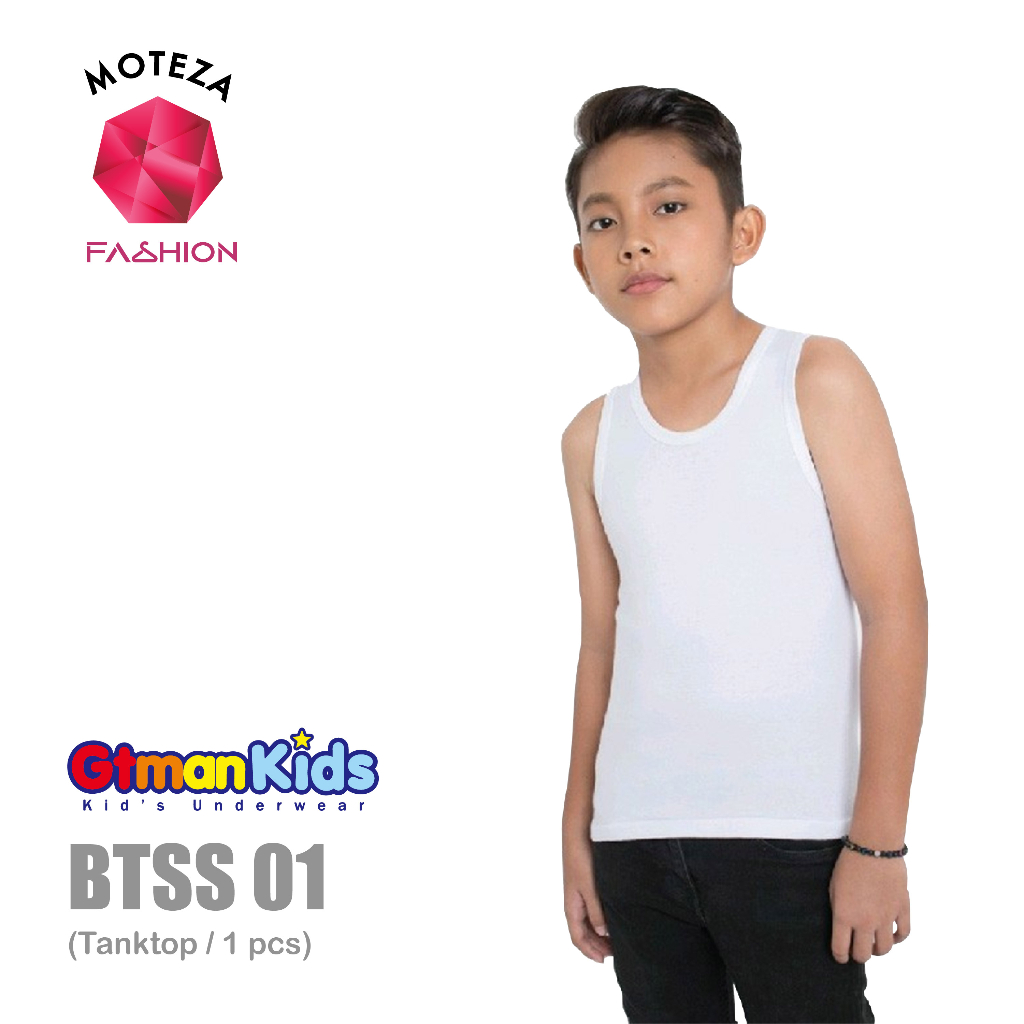 Kaos Dalam Singlet Anak Laki-laki - GT MAN Kids BTSS01 / BTSS 01
