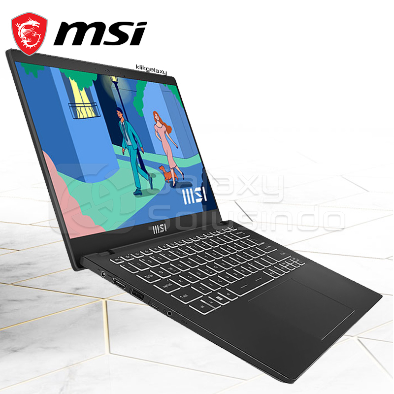 MSI MODERN 14 C5M 033ID Ryzen 7 5825U 512GB SSD 16GB RAM AMD Radeon Graphic Notebook