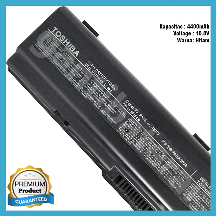 BATERAI TOSHIBA PA3534 PA3781 PA3533 PA3534U-IBRS