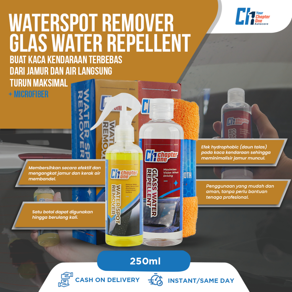 LussoRosso Water Spot Remover For Glass メンテナンス用品