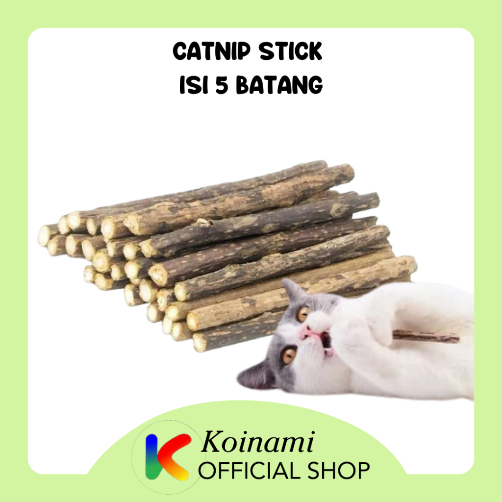 Catnip stik isi 5 batang /  catnip kucing