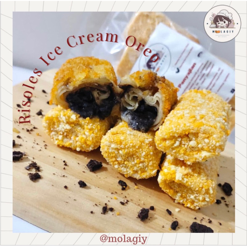 

Risoles Ice Cream Oreo