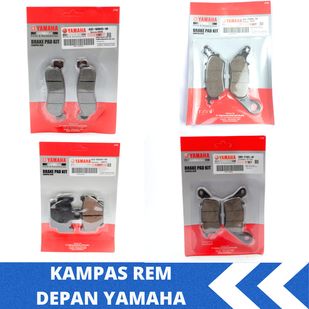 KAMPAS REM DEPAN CAKRAM MOTOR YAMAHA 1 PCS