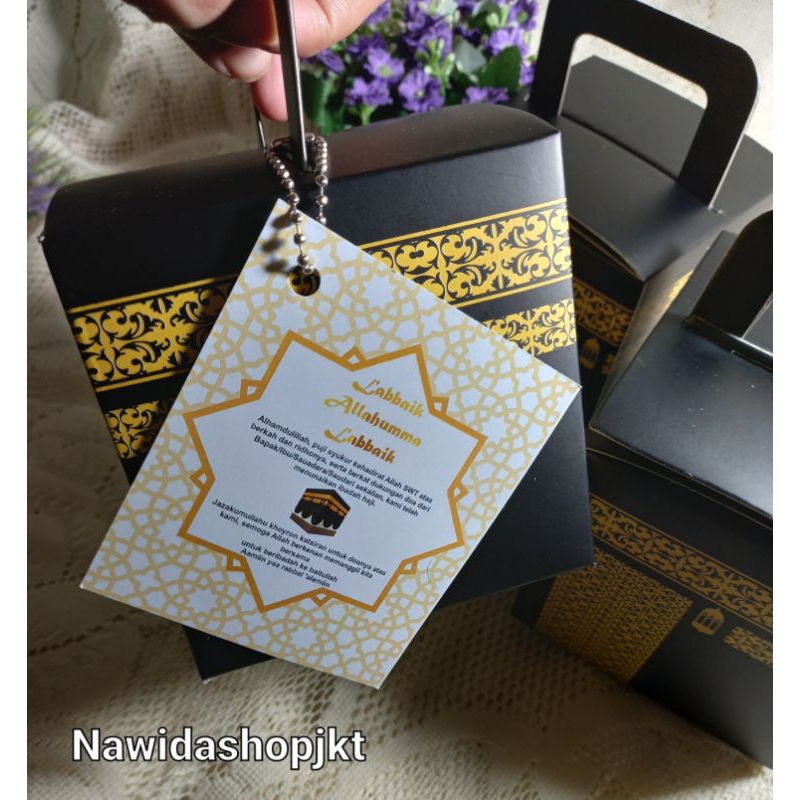Dus Kabah Oleh Oleh Haji Premium Bahan Tebal Premium