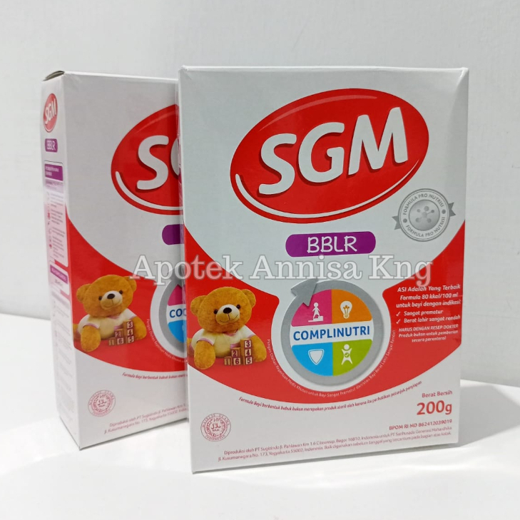 SGM BBLR 200gr - SGM BBLR Susu Formula Bayi Prematur/Berat Badan Bayi Rendah