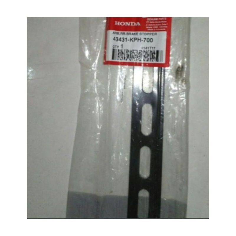 43431 kph 700 original AHM Astra Honda motor HGP Honda genuine part NOS stik besi plat penahan tahan