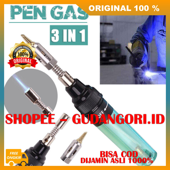 Gas Soldering Iron Solder Gas Portable Alat Las Multifungsi ORIGINAL
