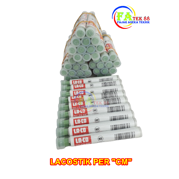 

[LACOSTIK PER "CM] LEM EVAP KULKAS | LEM KULKAS BOCOR | LEM HIJAU | LA-CO HEAT-SEAL STIK HARGA /CM
