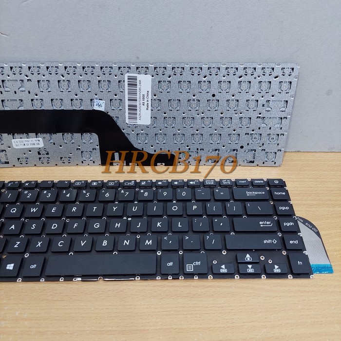 Keyboard Laptop Asus X505 X505Z X505ZA X505ZE X505B X505BA HITAM -HRCB