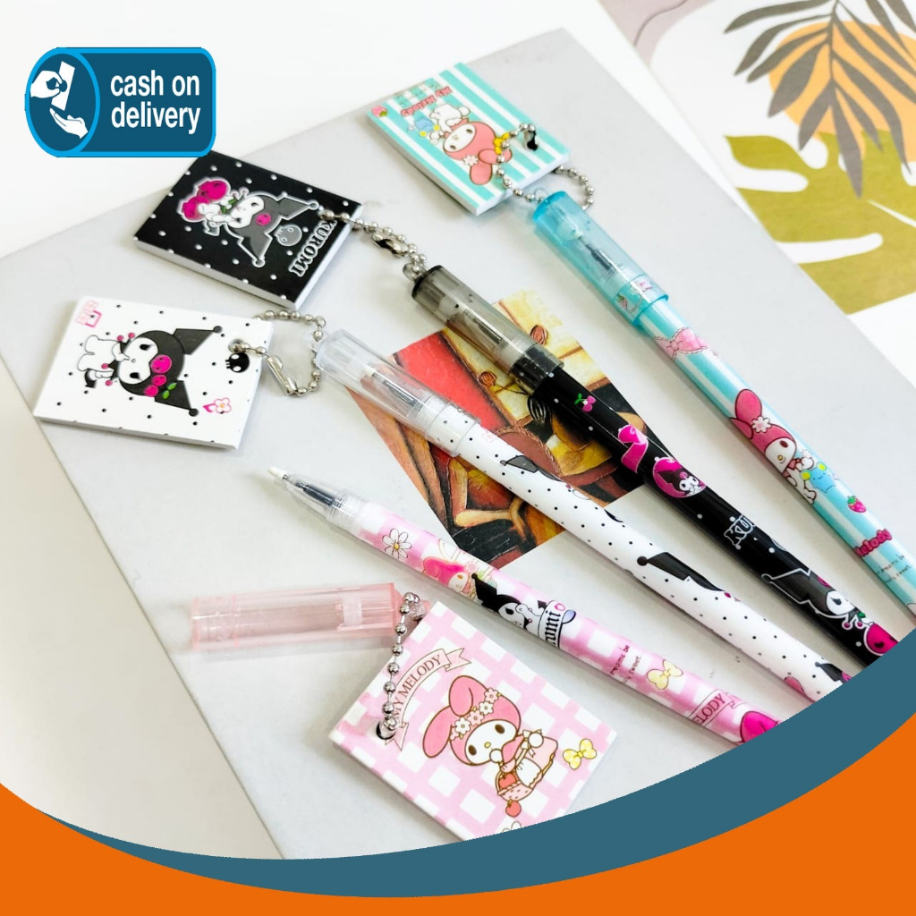 

PULPEN GANTUNGAN BUKU SANRIO PEN GANTUNGAN ALAT TULIS BOLPOIN UNIK IMUT MURAH PEN GEL KARAKTER LUCU MURAH PENA