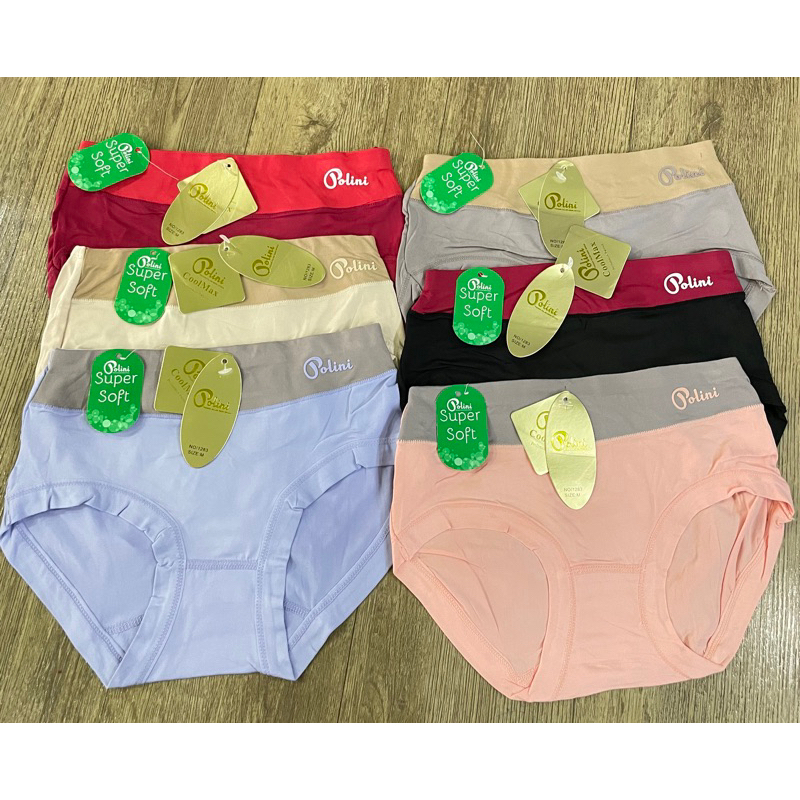 CD wanita 3pcs / 6pcs/ Lusinan // CD POLINI // CD Super Soft