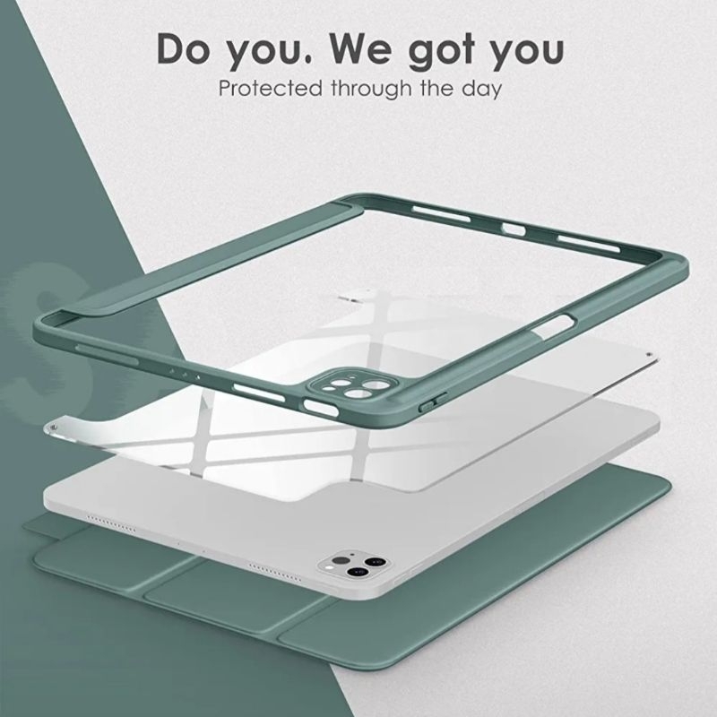 Cover case akrylic transparan SEMUA VARIAN IPAD APPLE Ipad Air 6 M2 11&quot; &amp; 13&quot; / Ipad Air 5 M1 10,9&quot; / Ipad 10, Ipad 9, 8, 10,2&quot; / Ipad Pro 11&quot; M4, M2, M1 / Ipad Pro 12,9&quot; M1, M2 / Ipad Pro 13&quot; M4 / Ipad Mini 7, Mini 6