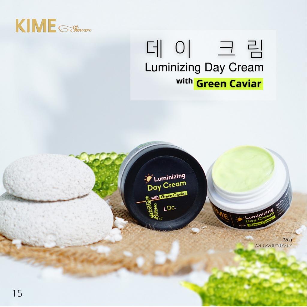 Krim Siang Kime Skincare Day Cream with Green Caviar