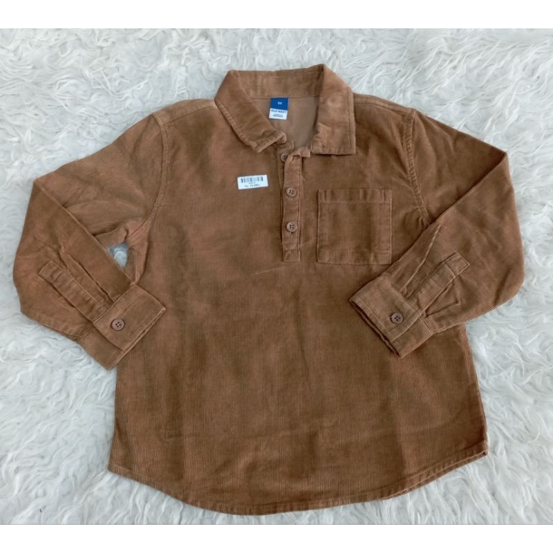 Kemeja Anak Laki-Laki Corduroy Old Navy