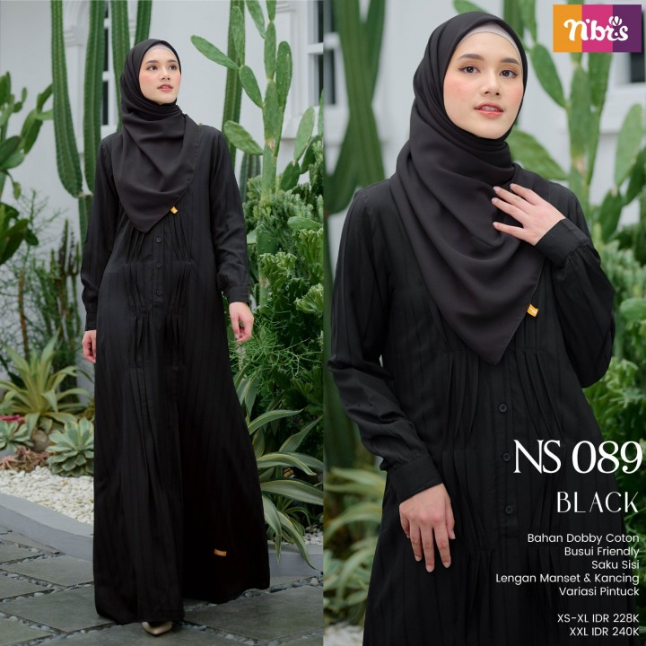 Gamis Nibras Original NS 089 / Fashion Muslim