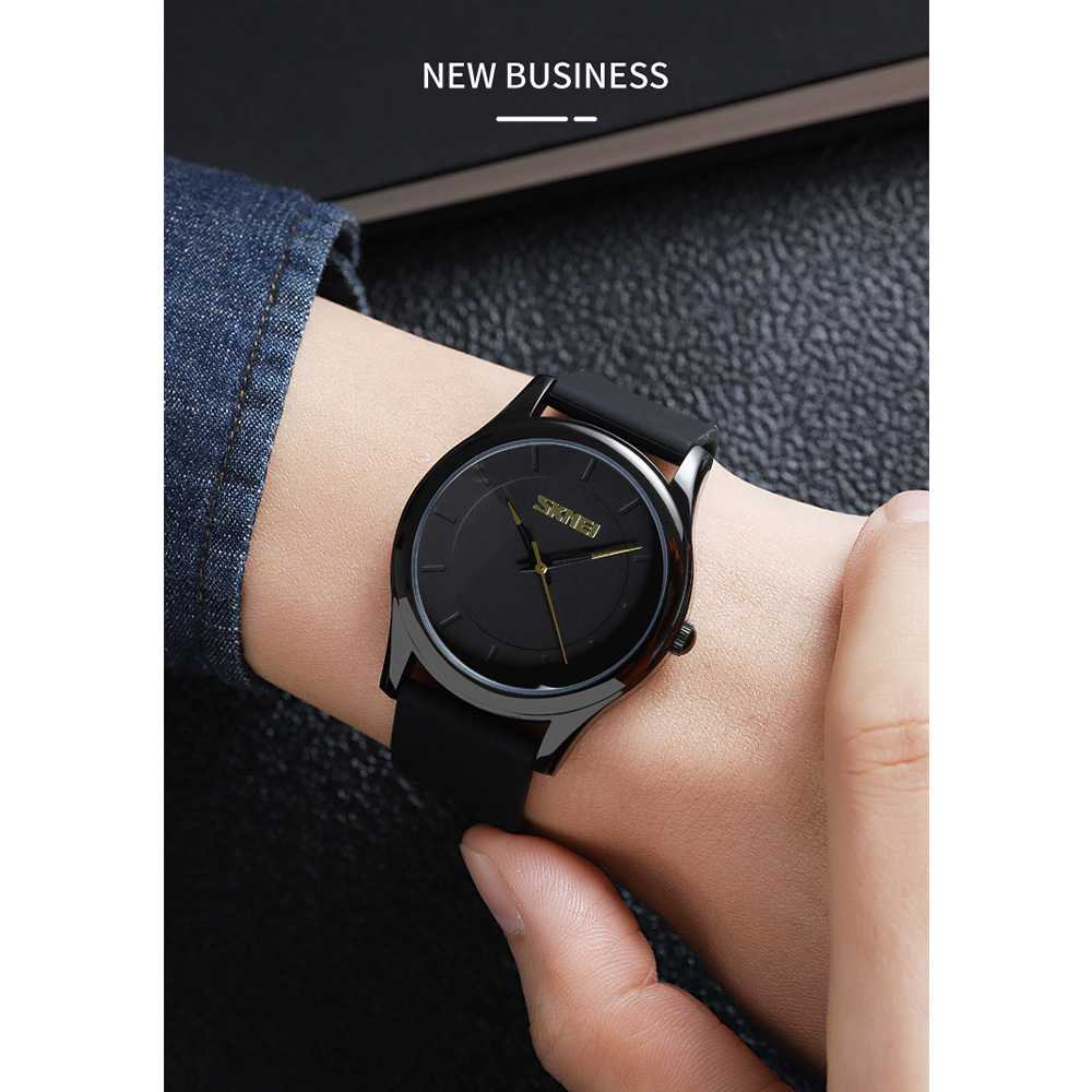 Jam Tangan Analog Pria Quartz Watch Waterproof 30M Material Anti Air Jamtangan Cowok Premium Berkualitas