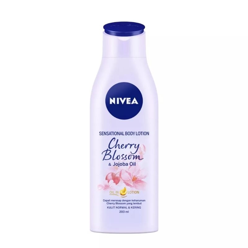 NIVEA Sensational Body Lotion Cherry Blossom &amp; Jojoba Oil 200ml.