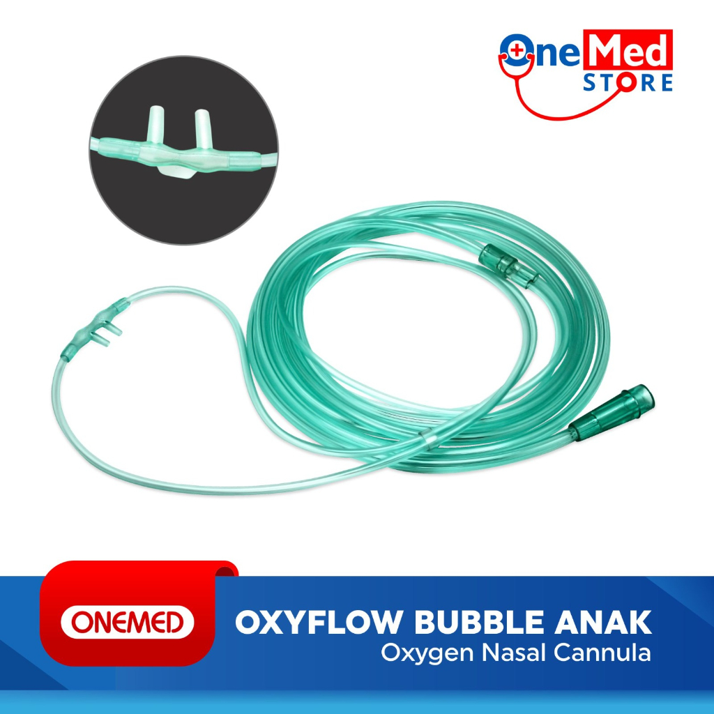 Oxyflow Bubble Nasal Canule Oxygen Selang Oksigen Anak Besmed OJ
