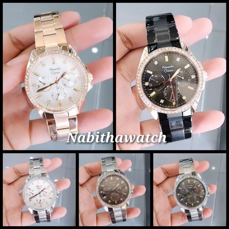 Jam Tangan Wanita Alexandre Christie AC2A49 New 2A49 Original Garansi Resmi