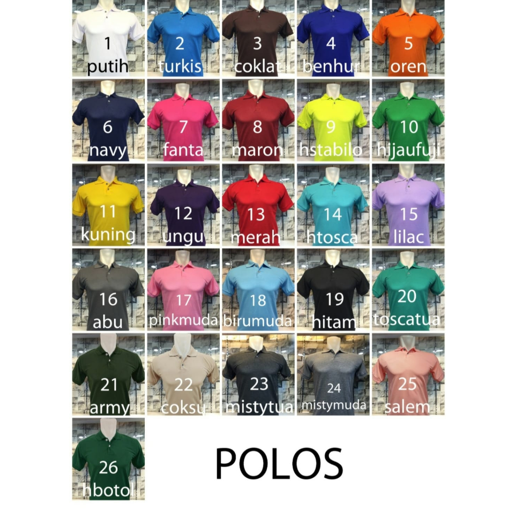 POLO 17 AGUSTUS - BAJU 78TH 17 AGUSTUS - BAJU POLO KERAH 17 AGUSTUS TYPE 2