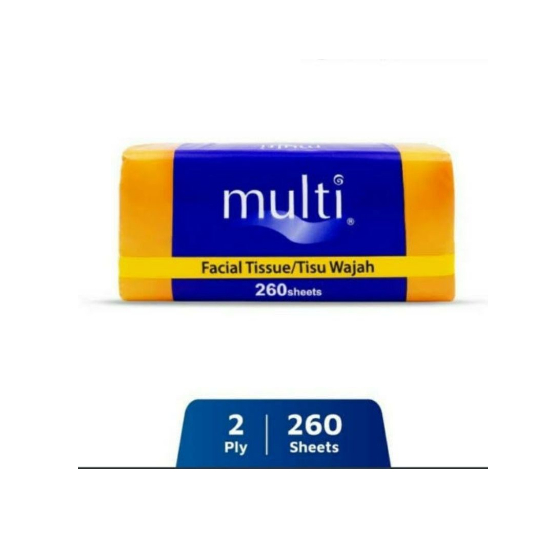 PROMO  Tessa Multi Facial Tissue 260 Sheet