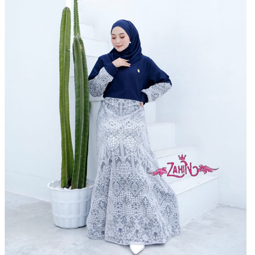 Gamis lebaran terbaru zahin dress busui viral ootd outfit BRUKAT KELIILING RIANA RAYA DRESS ORIGINAL BY ZAHIN muslim kondangan fashion muslim pesta terbaru maxidress wanita 2 warna