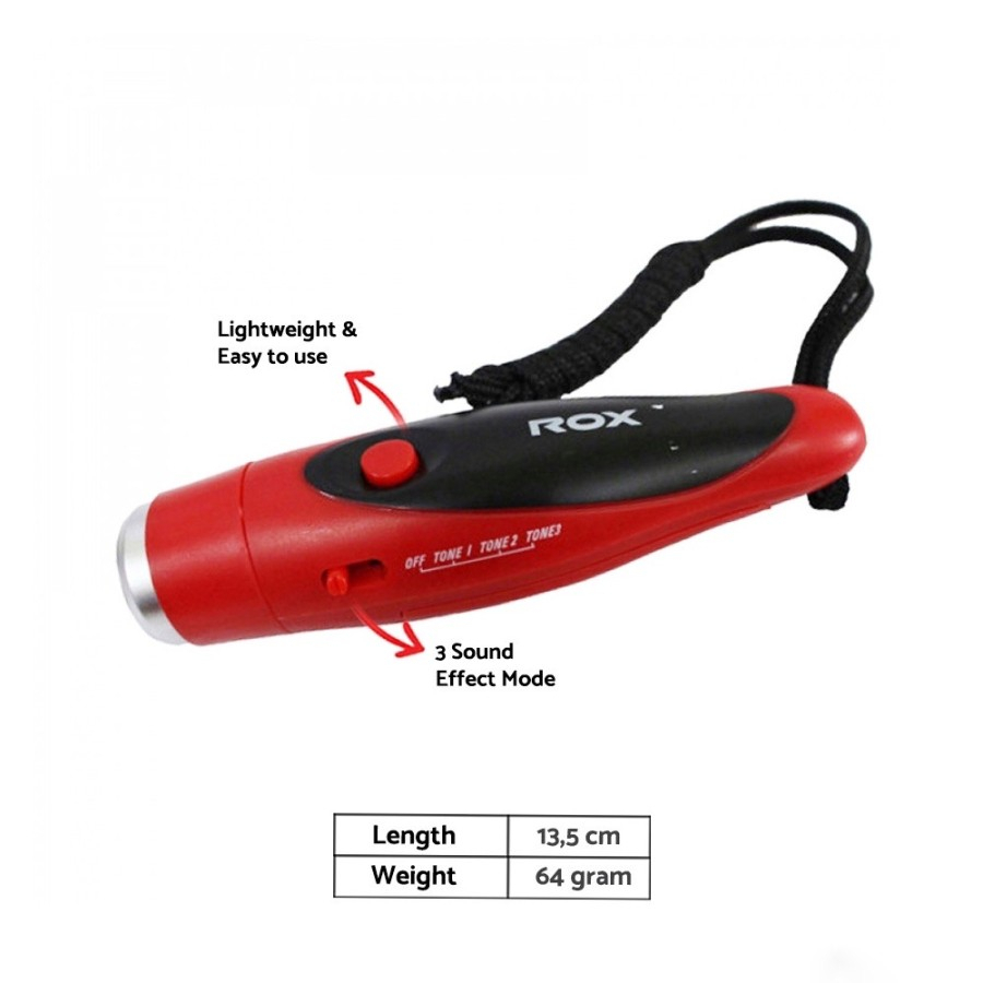 Pluit Elektrik Peluit Electric Whistle Whistle ROX + Tas